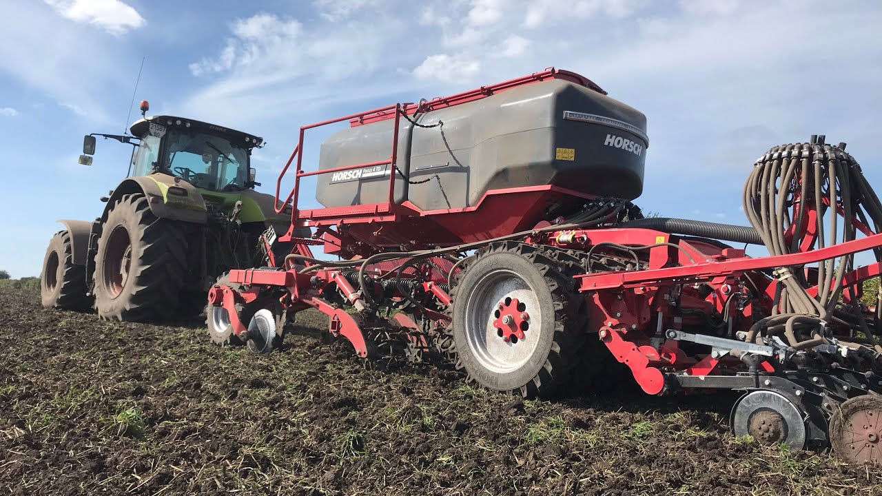 Обзор сівалки Horsch Focus 4TD. Крайня точка посіву ріпаку.
