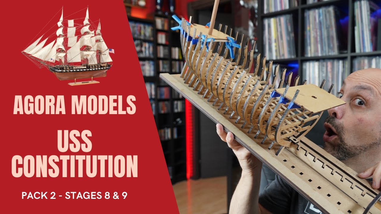 Uss Constitution - Agora Models - Pack 2 - Stages 8-9