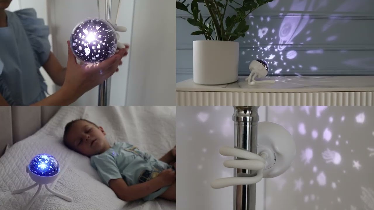 GIOstar Octopus Projektor dla dzieci GIO-170