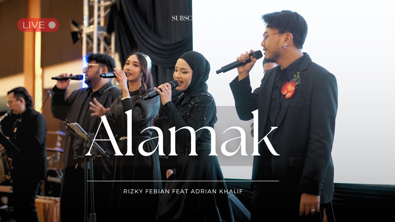 ALAMAK - RIZKY FEBIAN ADRIAN KHALIF LIVE COVER | GOOD PEOPLE MUSIC