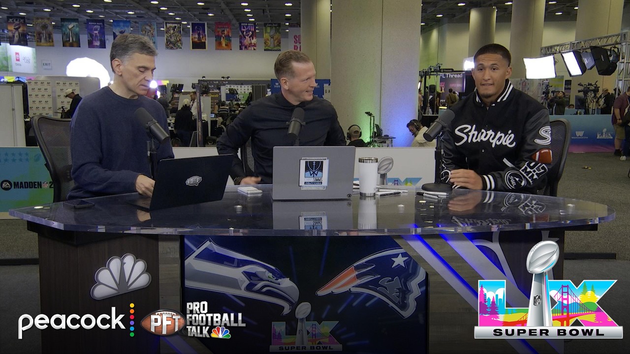 Tetairoa McMillan: Panthers will play with &lsquo;more fire&rsquo; in 2026 | Pro Football Talk | NFL on NBC