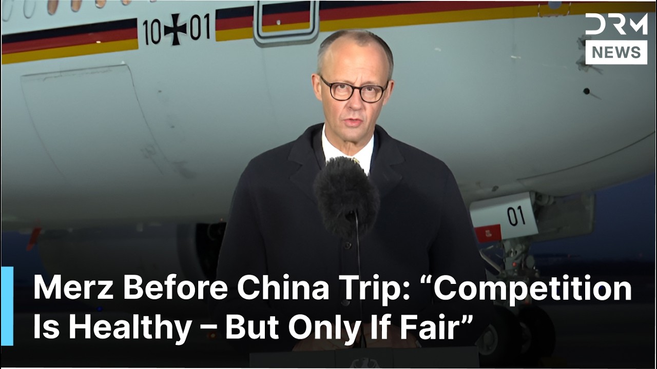 “We Stick to One China Policy – But We Decide the Form” Merz Before China Trip | DRM News | AC1F