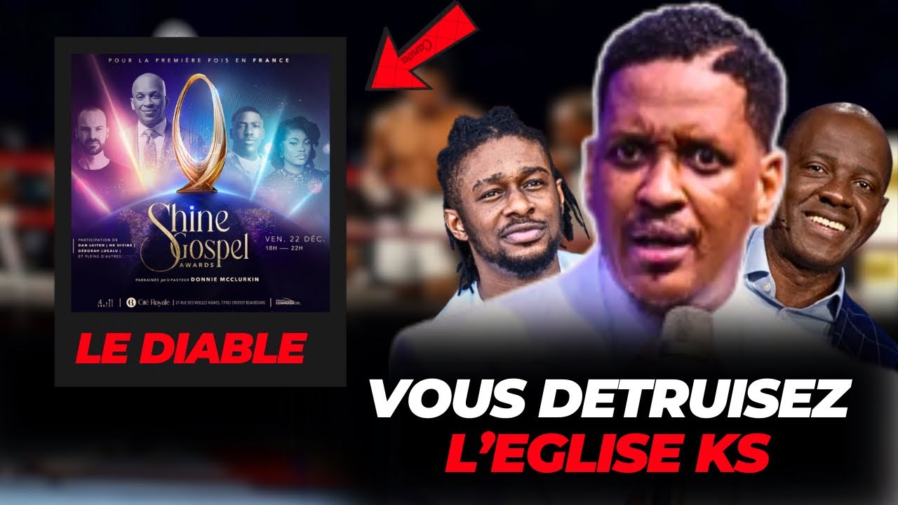 Gros Coup De Gueule Du Prophète Joel Francis Contre Le Shine Gospel ( ks bloom , Ivan castanou )