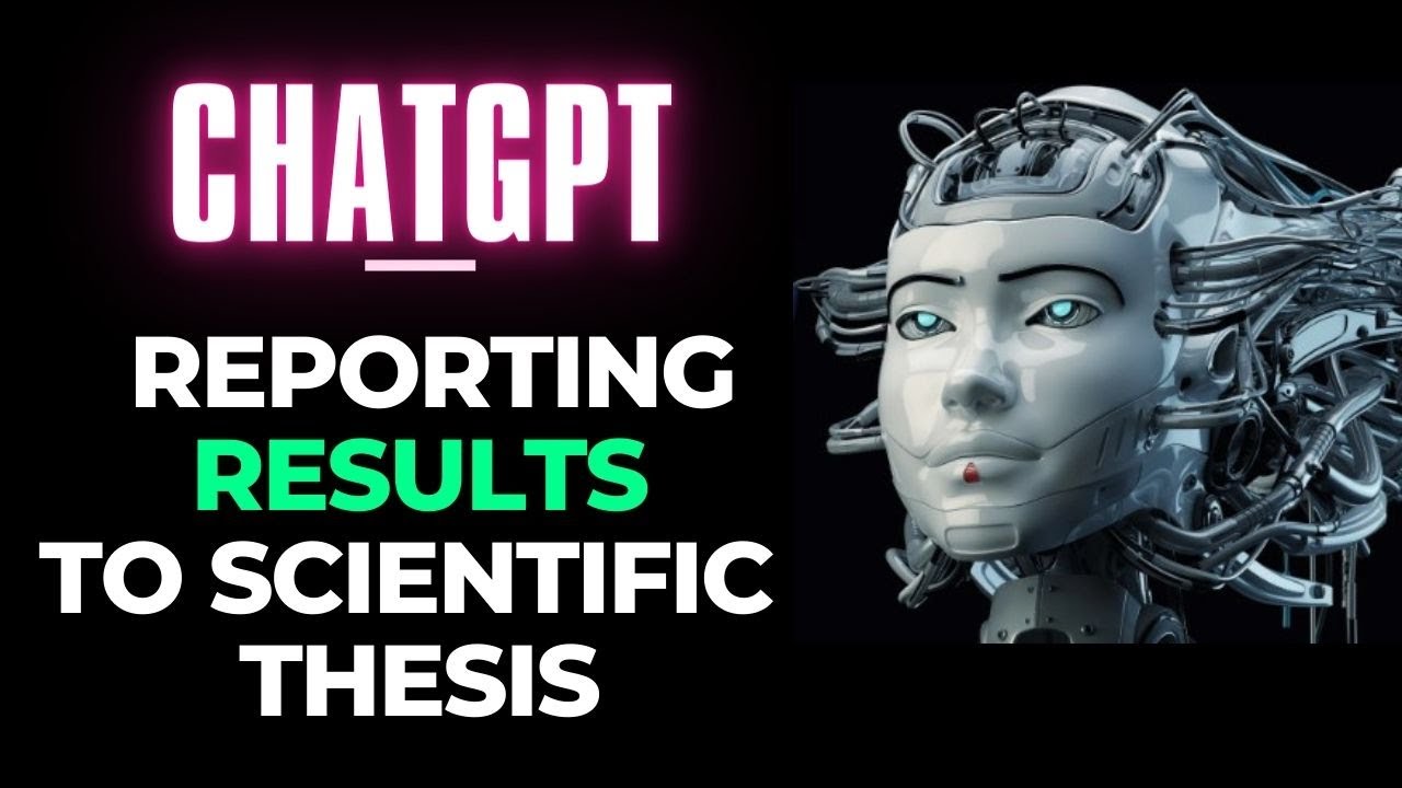 How to Write a #results section with #chatgpt for a scientific #thesis #mustwatch