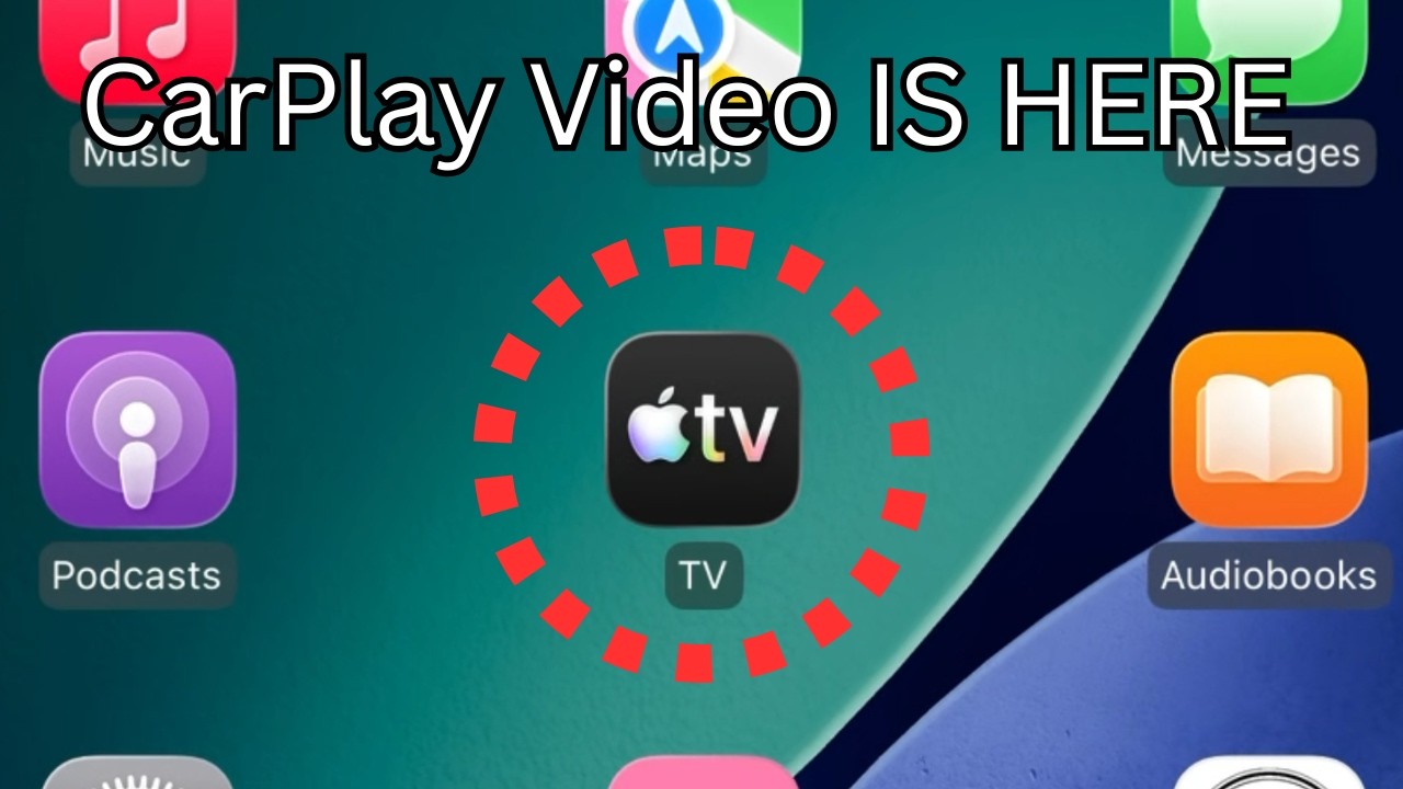 CarPlay Video уже здесь! Первый взгляд и как это работает!