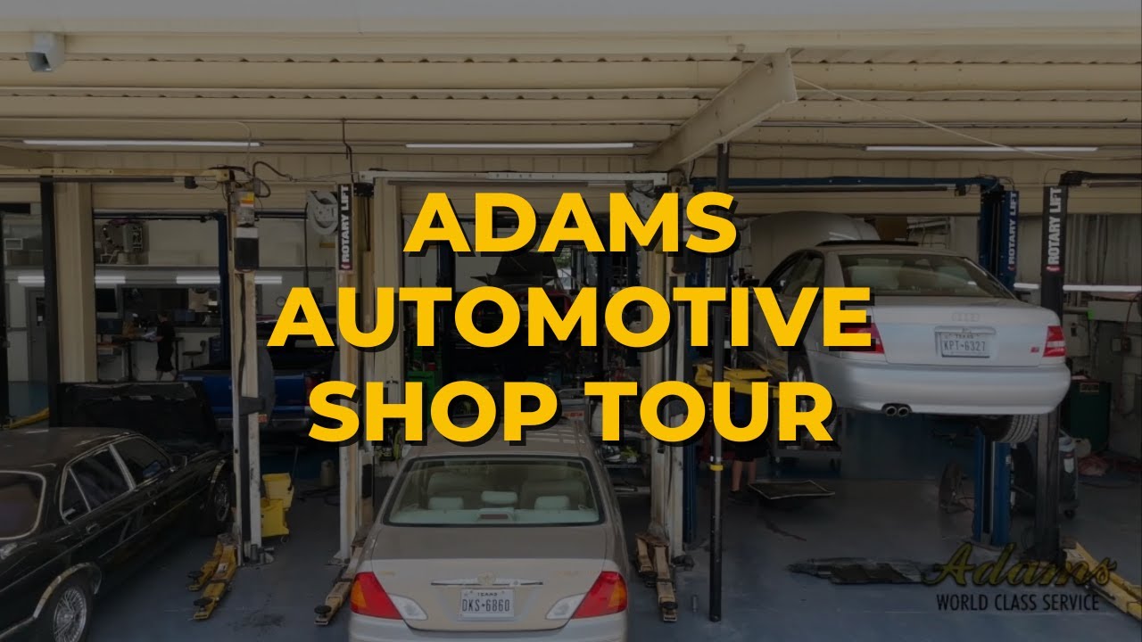 Adams Automotive Shop Tour