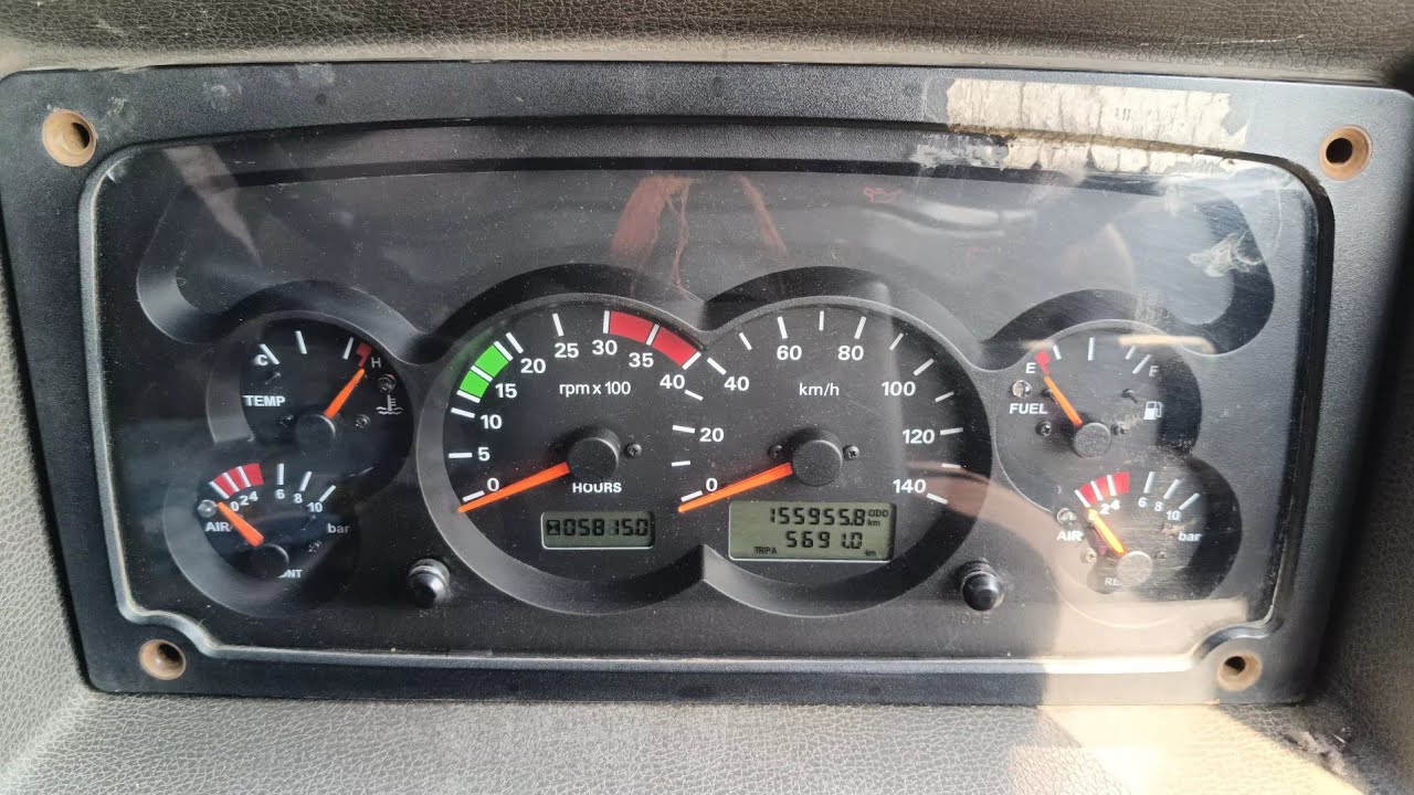 Tata BS4 cluster metre problem Tata BS4 metre problem