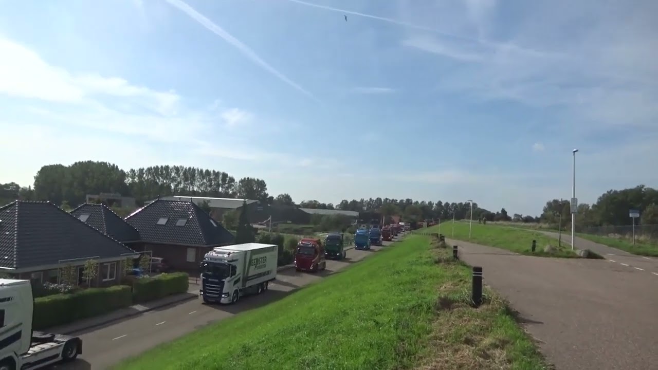 Truckrun Westfriesland op 1-10-2023.