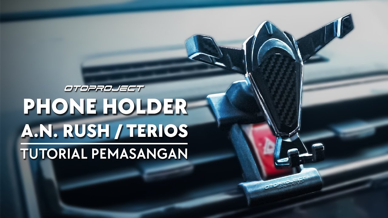 #otoproject_tutorial: INSTALL PHONE HOLDER ALL NEW RUSH / TERIOS