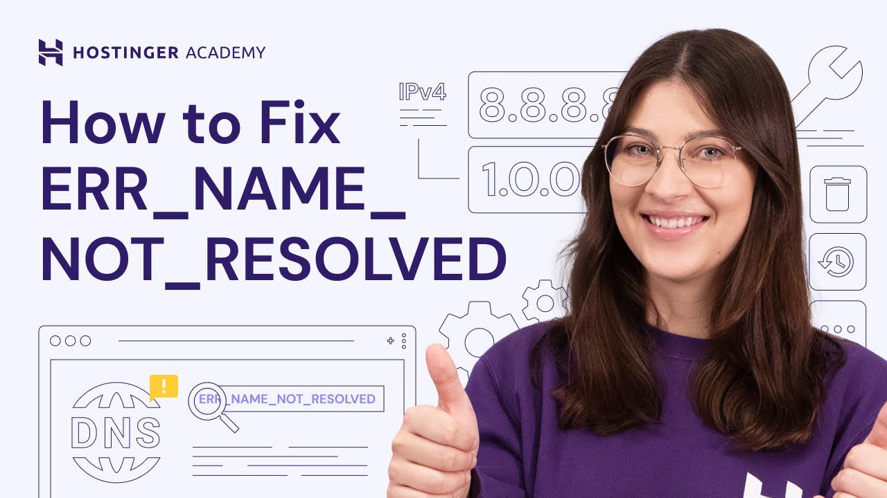 Как исправить ошибку ERR_NAME_NOT_RESOLVED в вашем браузере