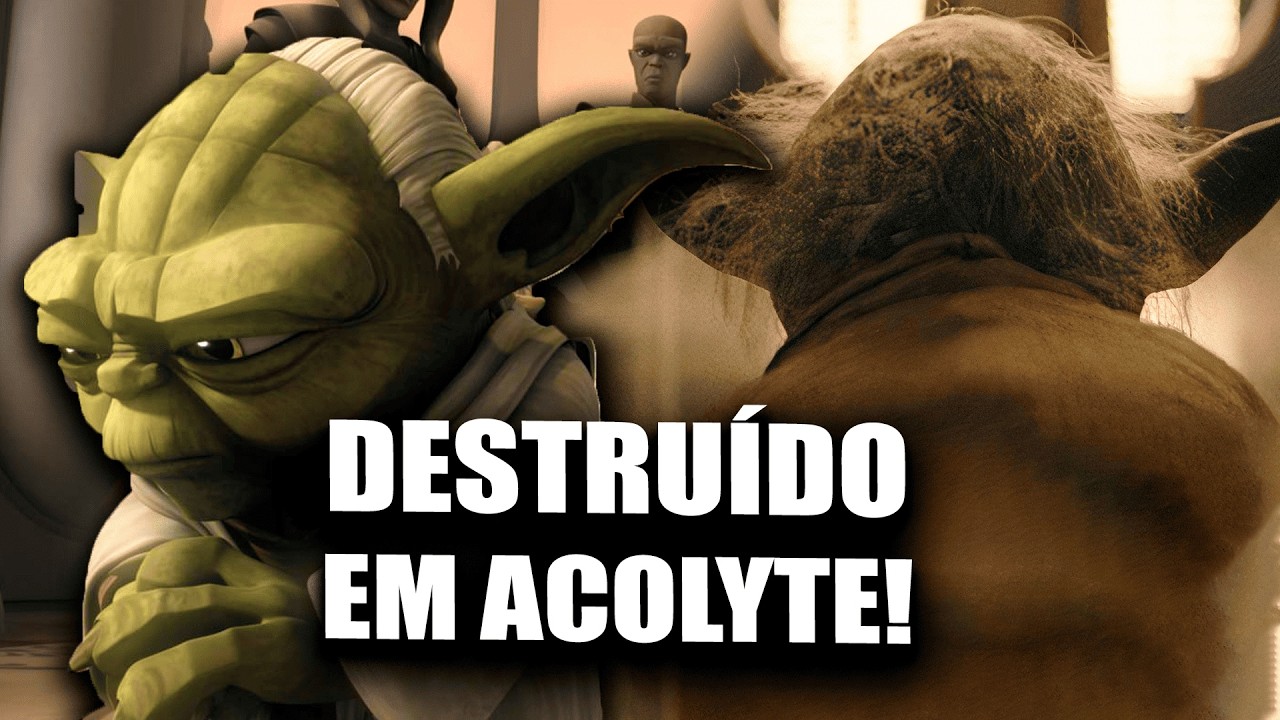 Mestre Yoda ia ser MUITO POLÊMICO na segunda temporada de The Acolyte