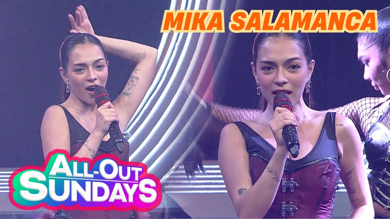 Mika Salamanca performs her new single “Kasalanan” in 'All-Out Sundays' | All-Out Sundays
