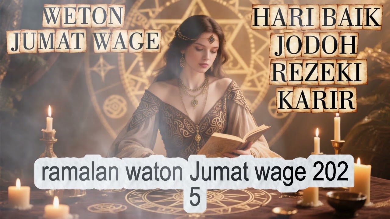 Weton jumat wage ,rezeki Jodoh,Garis kehidupan dan hari baik
