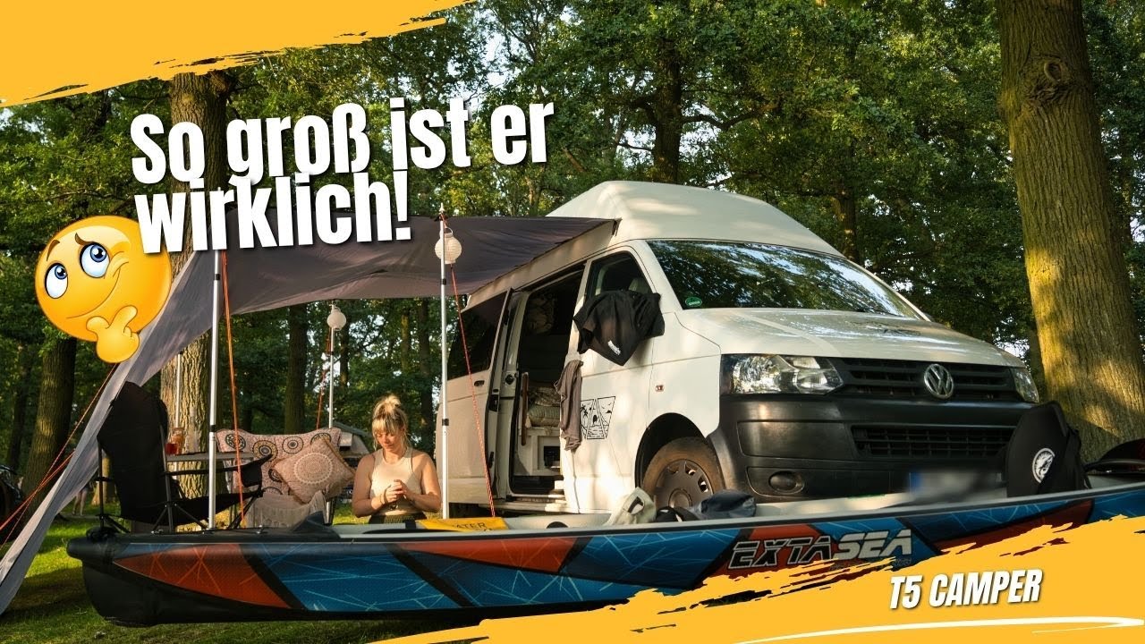 VW T5 Hochdach Camper Ausbau | Roomtour - So nutzen wir jeden Zentimeter!🏕🚐
