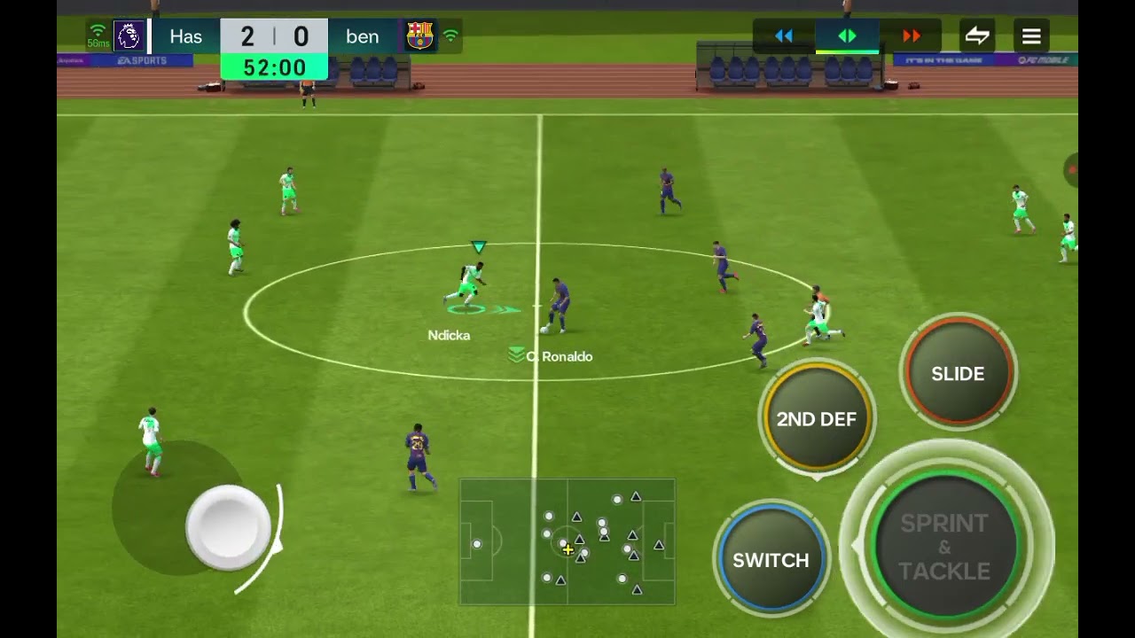 A good tactic to play in FC mobile