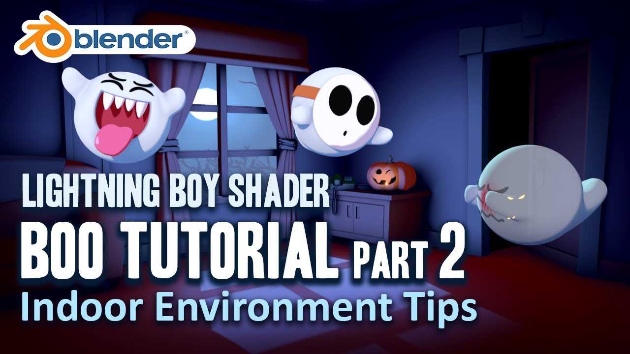 Lightning Boy Shader - Boo Tutorial Part 2 - Indoor Environment Tips
