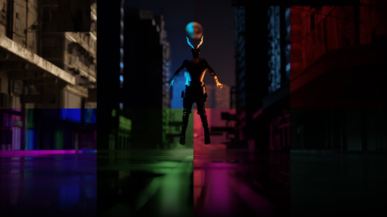 How To Create A Scene From Scratch Using Blender - (Project file Included)