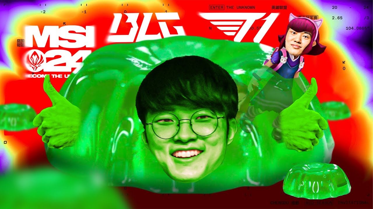 FAKER ZAC MID IN MSI SEMIFINALS | T1 vs BLG | IWD MSI 2024