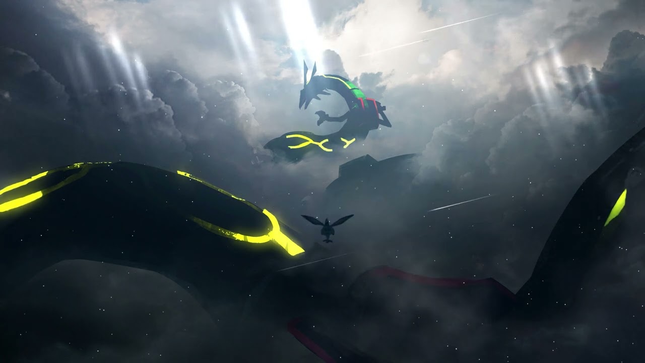 Pokemon Rayquaza 4k Live Wallpaper