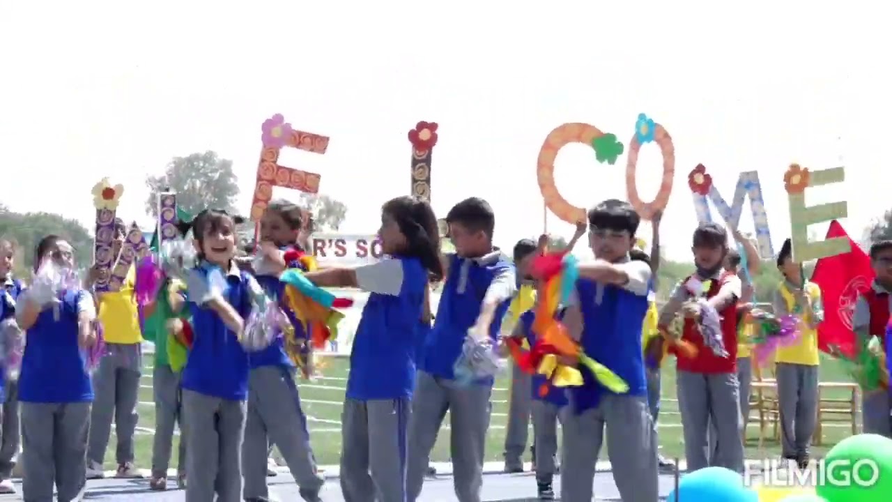 welcome song | Sports Day | light the sky|