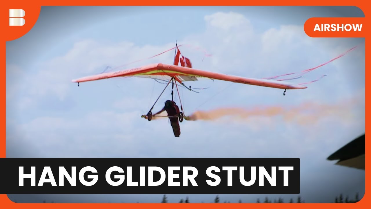 Risky Stunt with Hang Glider - Airshow - S01 EP06 - Airplane Documentary