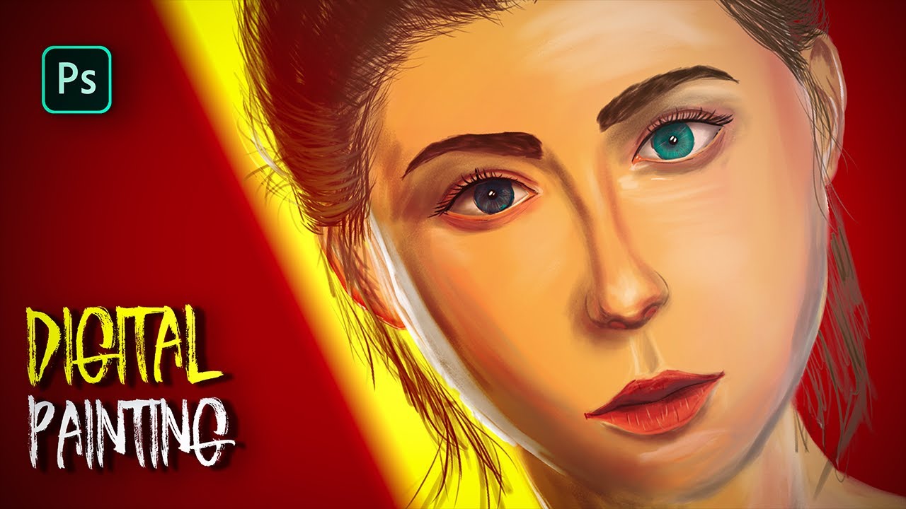 Photoshop painting process - Lassie |Ep_1