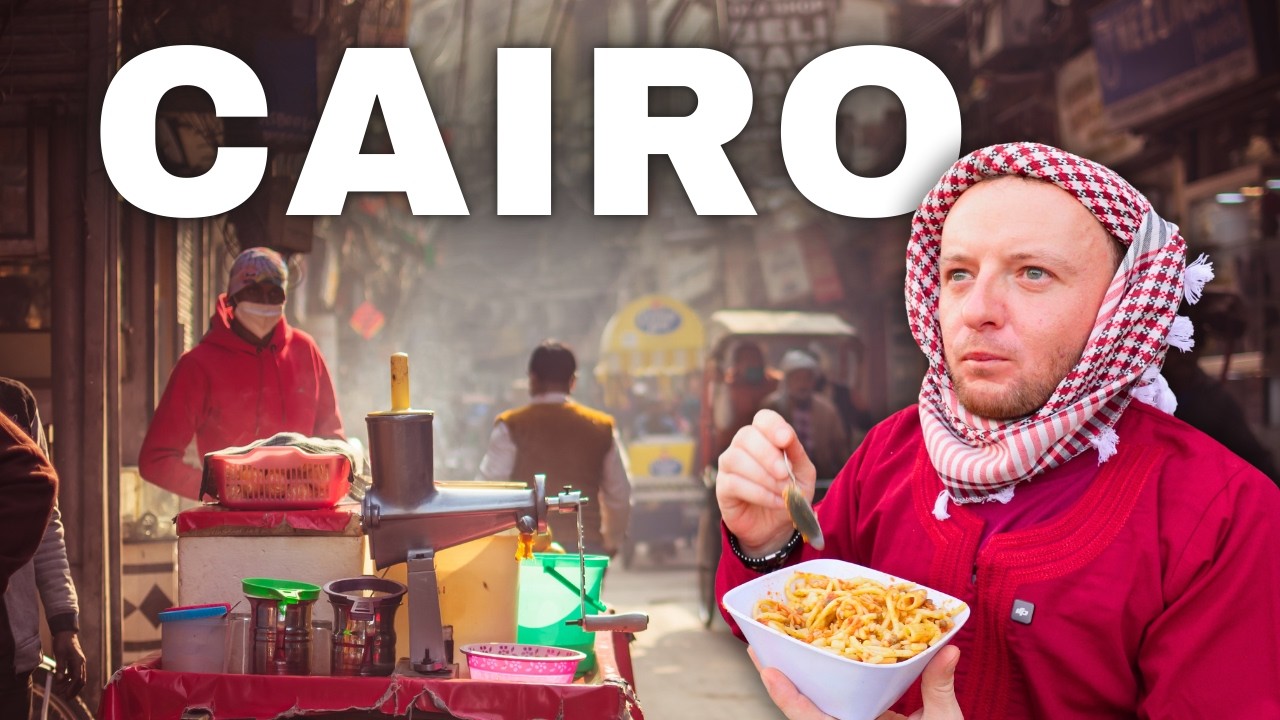 Strange Egyptian Street Food In Cairo (Food Tour)