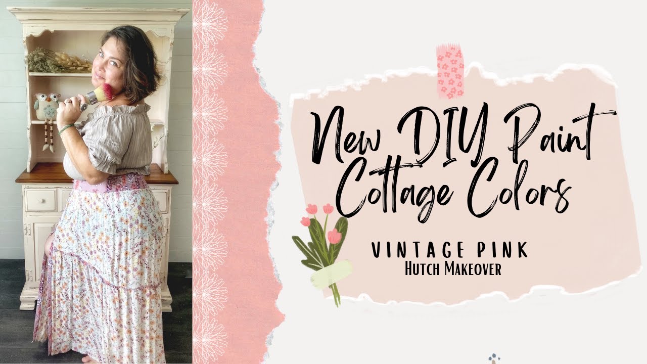 Cottage Furniture Makeover Flip using DIY Paint Cottage Colors