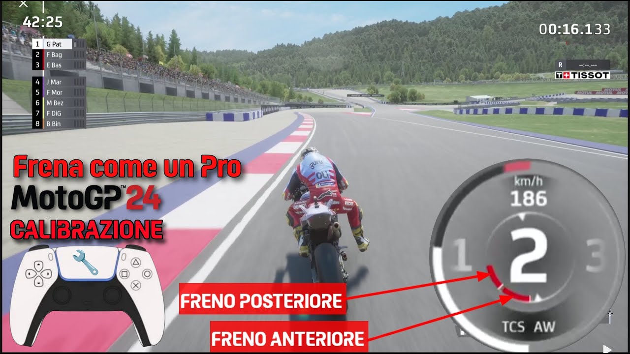 MotoGP 24: [TUTORIAL] Frenata Perfetta e Calibrazione del Joypad [PS5] [4K]