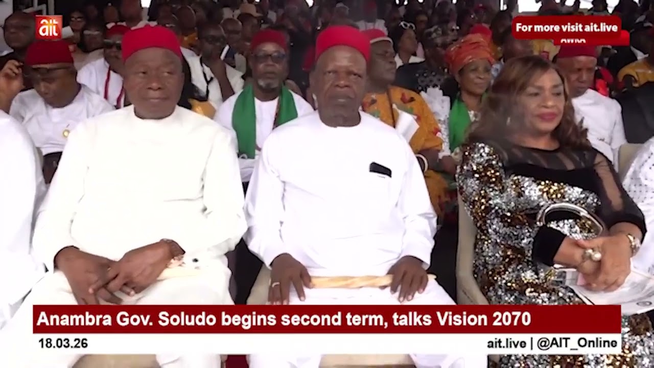 Anambra Gov. Soludo begins second term, talks Vision 2070
