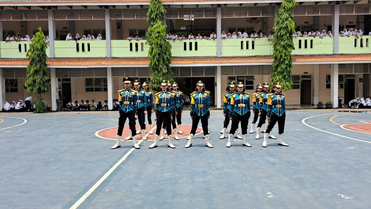 LOMBA PBB PIALA PANGLIMA TNI 2024 SMPN 14 SURABAYA WILAYAH BARAT