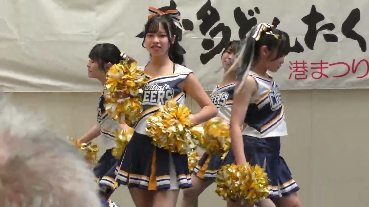 チアダンス博多どんたく2025年オープニング Cheer Dance