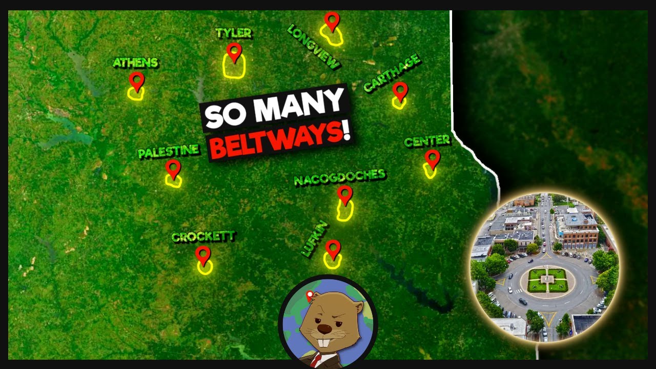 Why Every Southern US City Has A Ring Road