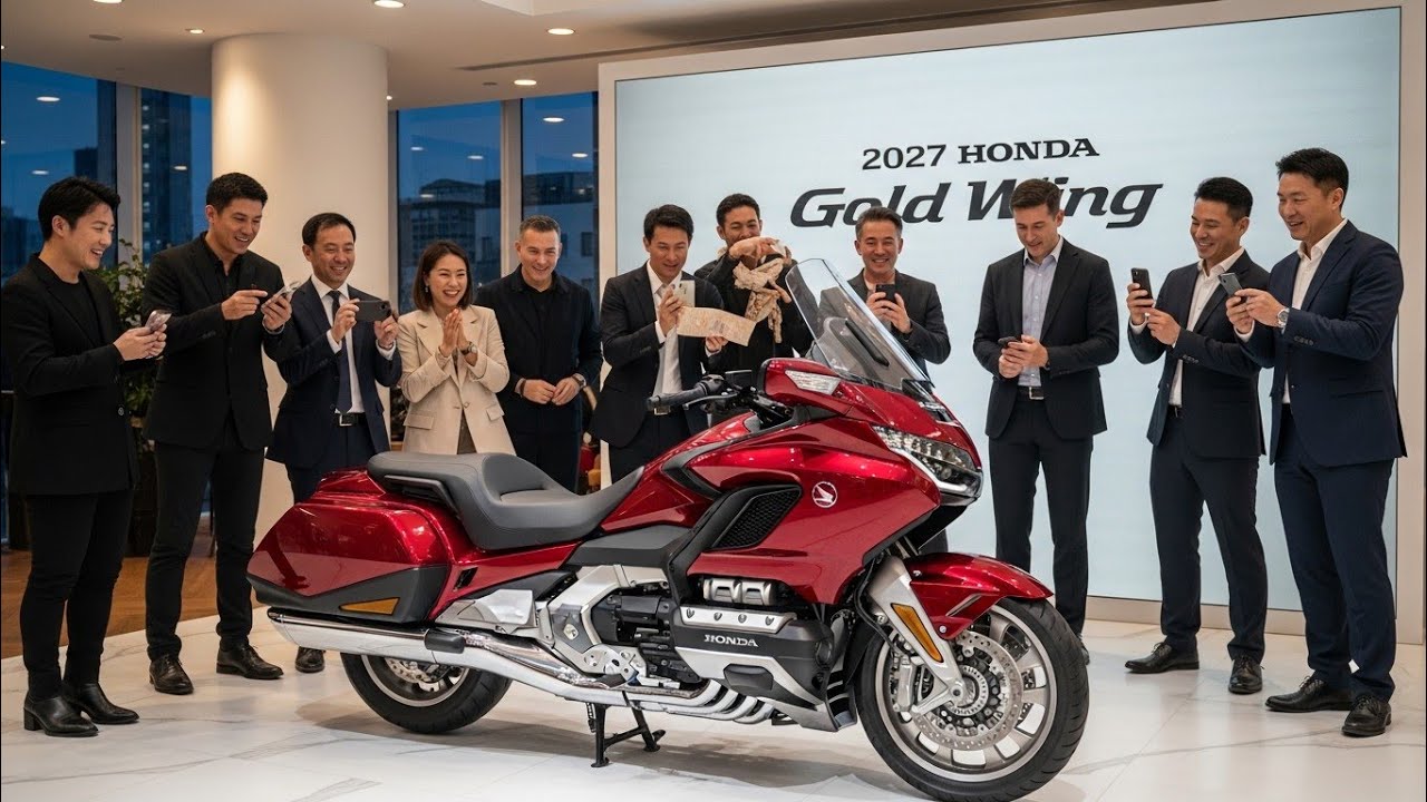 2027 Honda Gold Wing 🔥 Next-Gen Luxury Touring Motorcycle | Features, Specs & Future Tech. 