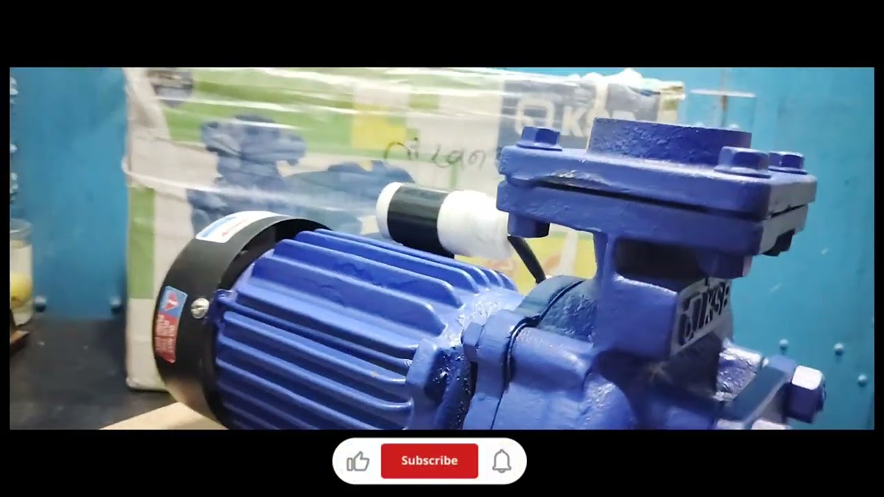 KSB 0.5 hp Monoblock pump unboxing video (Chaurasia Machinery traders) 