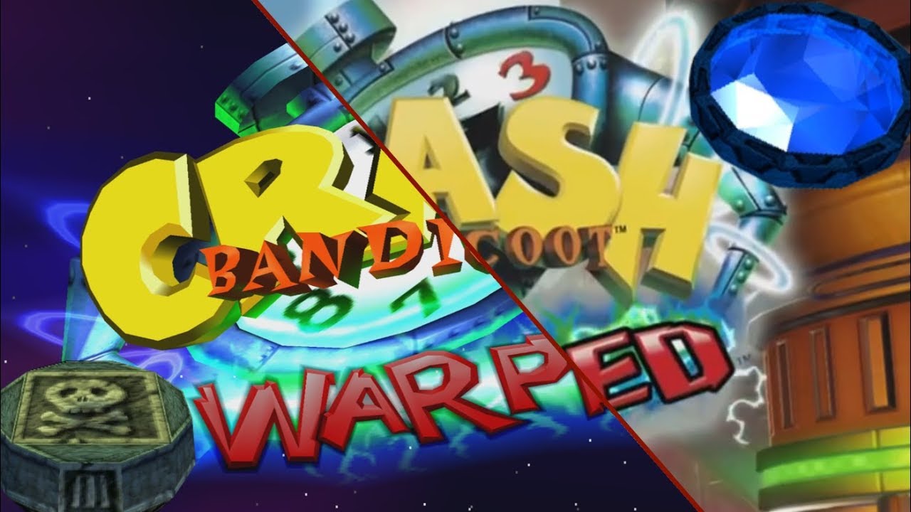 Crash Bandicoot Warped Death Route/Gem Path MEGAMIX (Original and N. Sane)