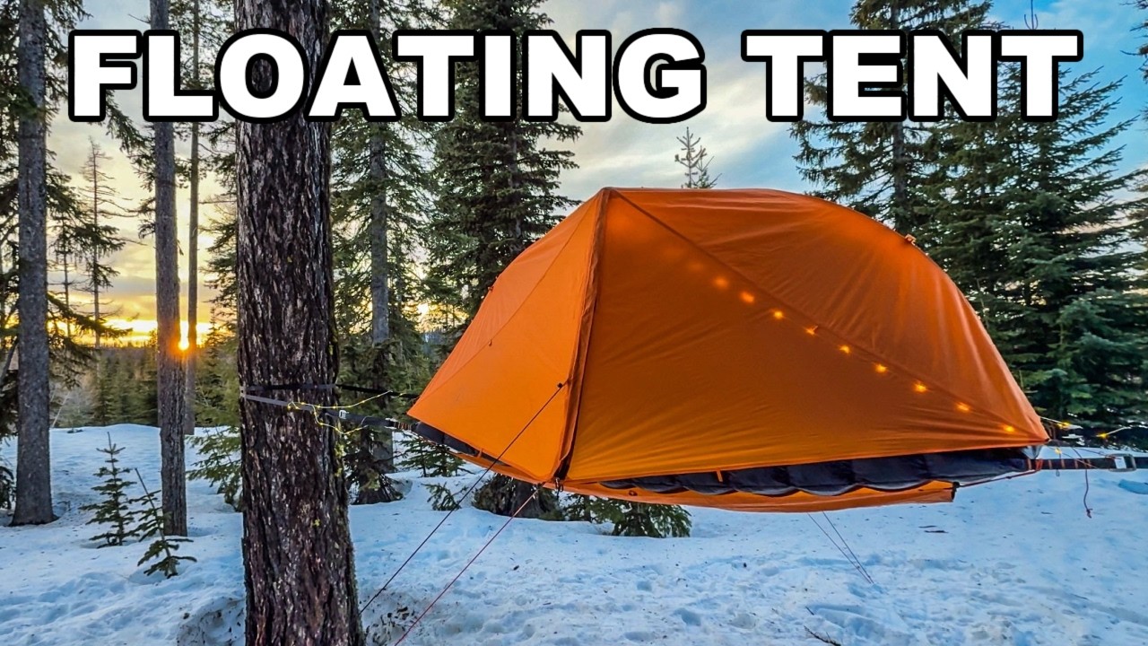 I Slept in a Floating Tent (Opeongo Aerial A1 Winter Test)