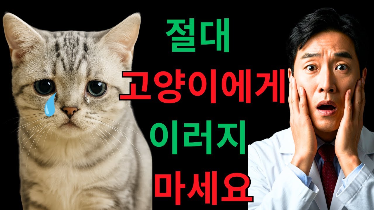 수의사가 경고합니다: 절대 고양이에게 하면 안 되는 28가지 행동
