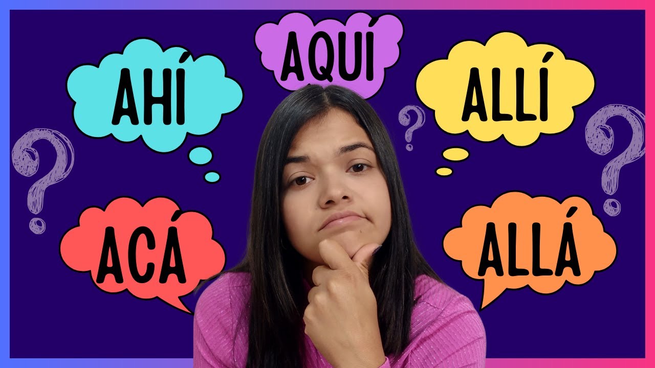 Aquí, Ahí or Allí? Learn the difference! 🙌🏻