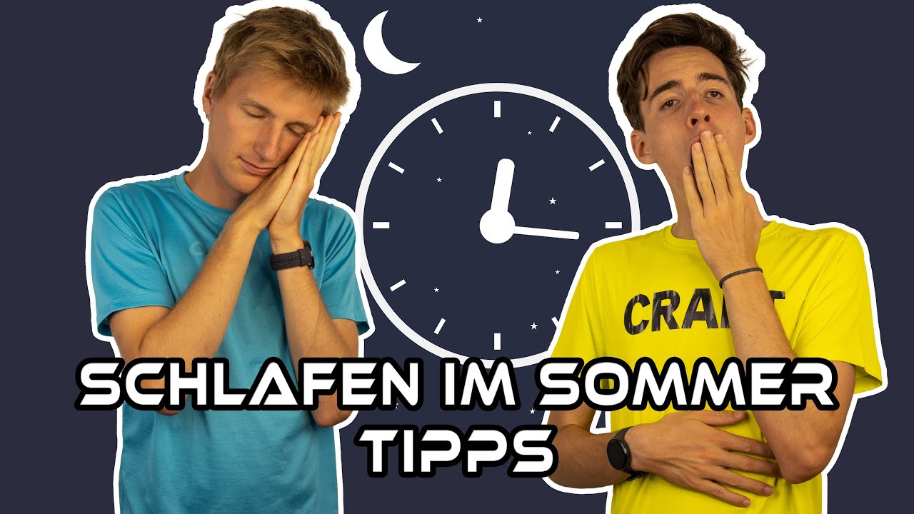 Schlafen im Sommer bei starker Hitze - Schlaf nach dem Sport