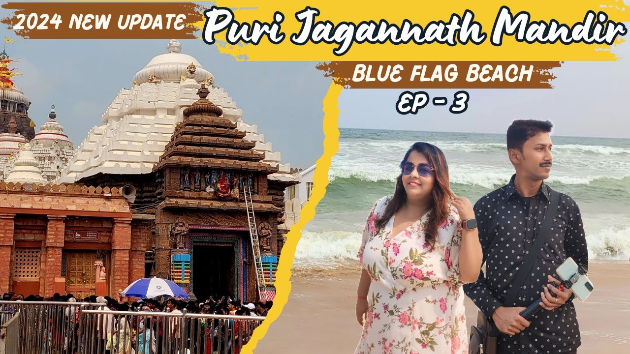 Puri Jagannath Temple🙏 || India's most cleanest beach || Blue Flag Beach || 2024 Puri
