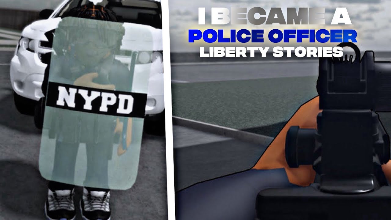 I Became A *POLICE OFFICER* In This NYC Roblox Hood Game @ LIBERTY STORIES!