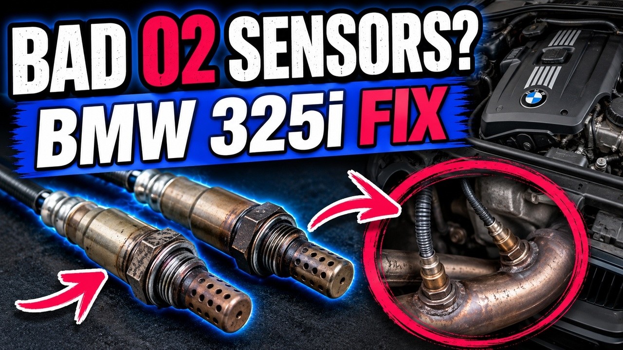 How to Replace O2 Sensors on 2006 BMW 325i | DIY Exhaust Repair