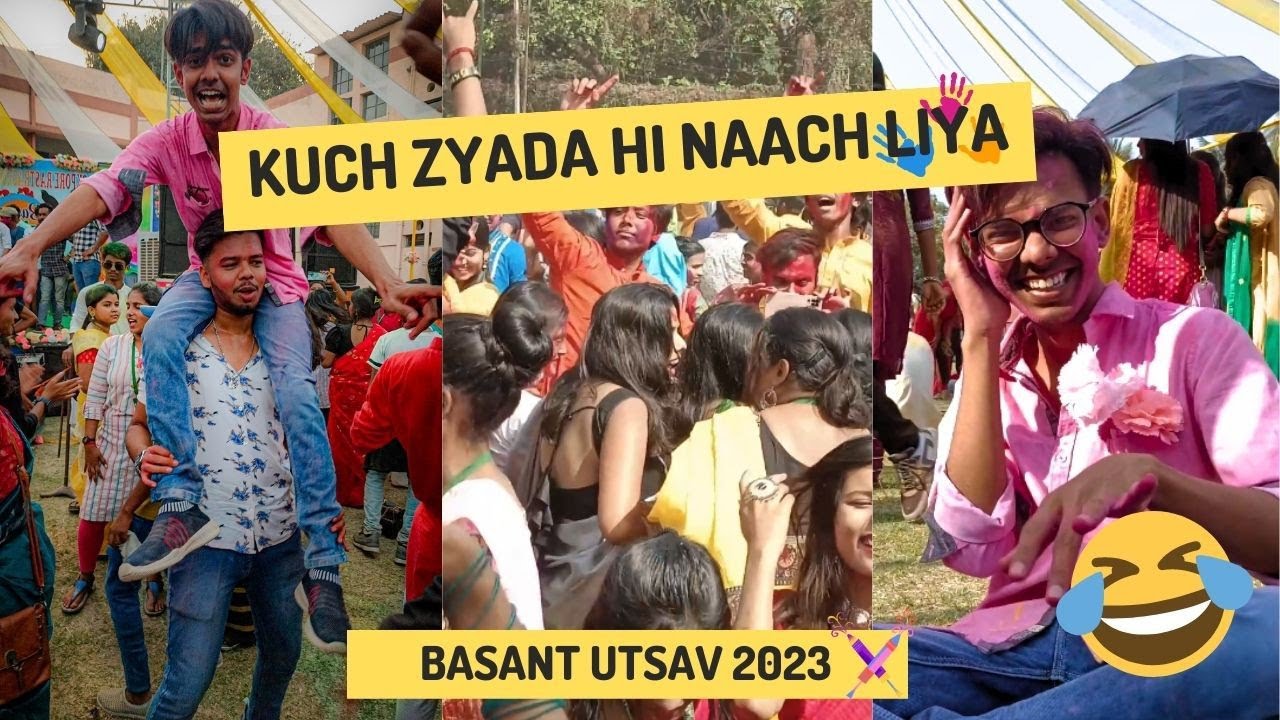 Basanta Utsav Returns | 2k23 | Holi Vlog | Barrackpore Rastraguru Surendranath College | #brsnc