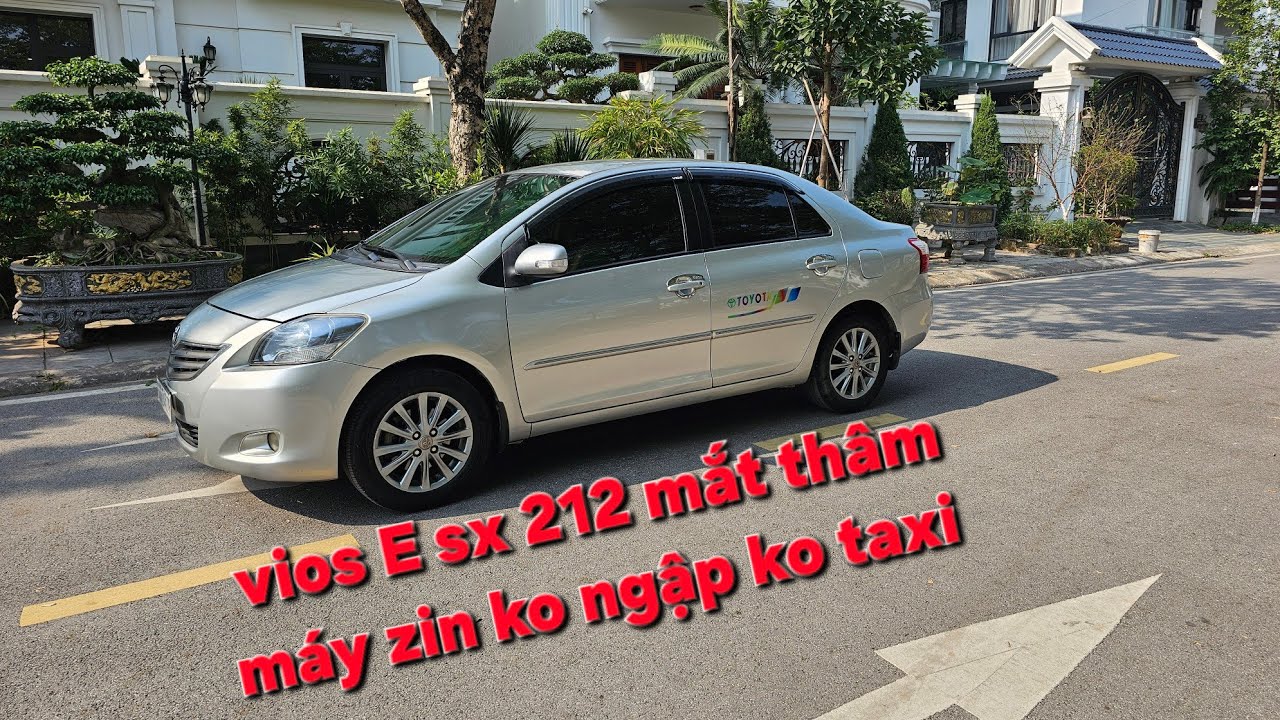 🏆Toyota vios E sx 2012 mắt thâm vành chì xe ko ngập ko taxi máy số zin ae quan tâm lh ☎️0961041999