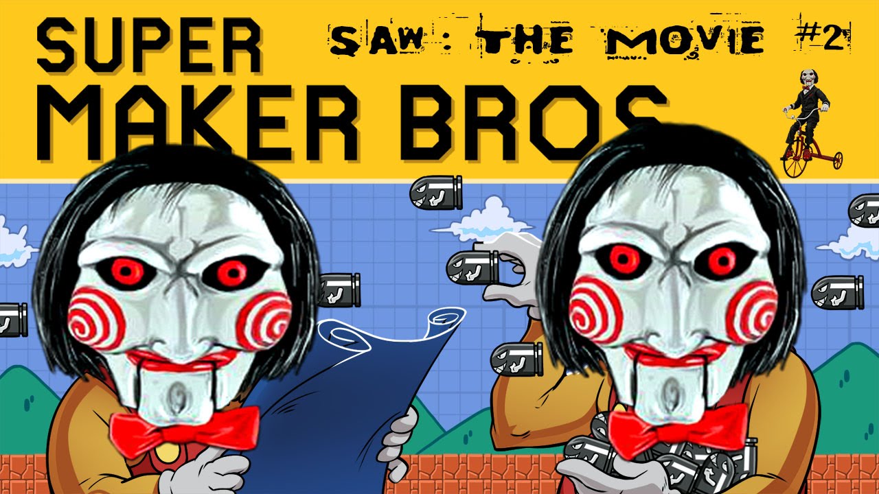 Super Mario Maker | Saw: The Movie Ep. 2 | Super Beard Bros.