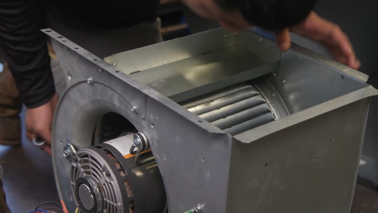 Typical direct drive blower motor installation video