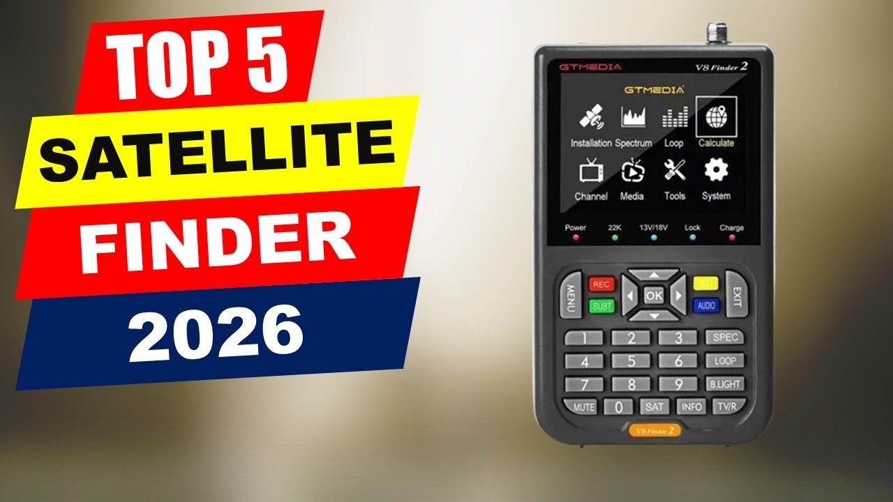 Top 5 Satellite Finder 2026 - Best Satellite Finder Meter