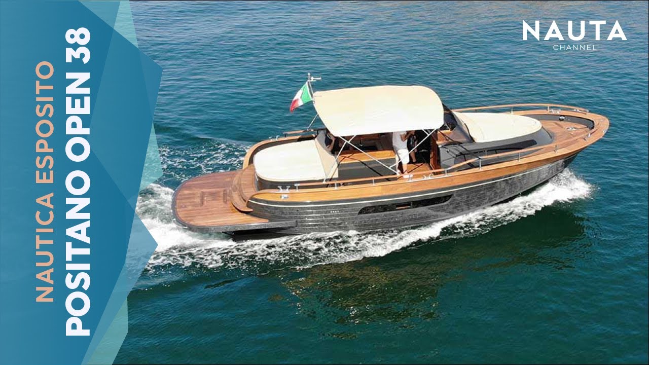 Positano 38 Open - Nautica Esposito - gozzo sorrentino interior and cabin tour