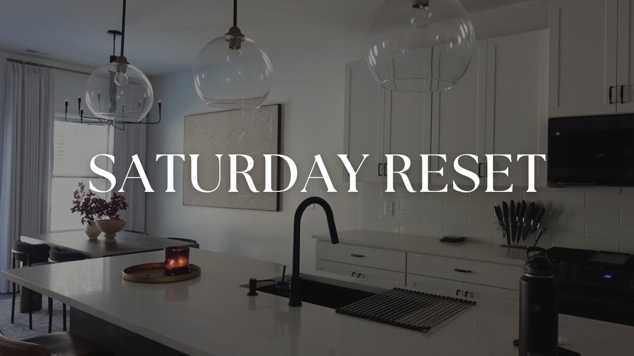 RESET VLOG: Spend a Productive Saturday with Me: Self Care, Plant Care, Juicing + More